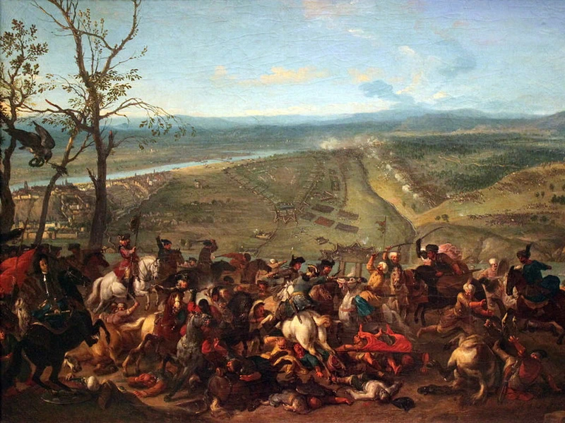 1647-Jan van Huchtenburgh - Battaglia di Belgrado del 1717